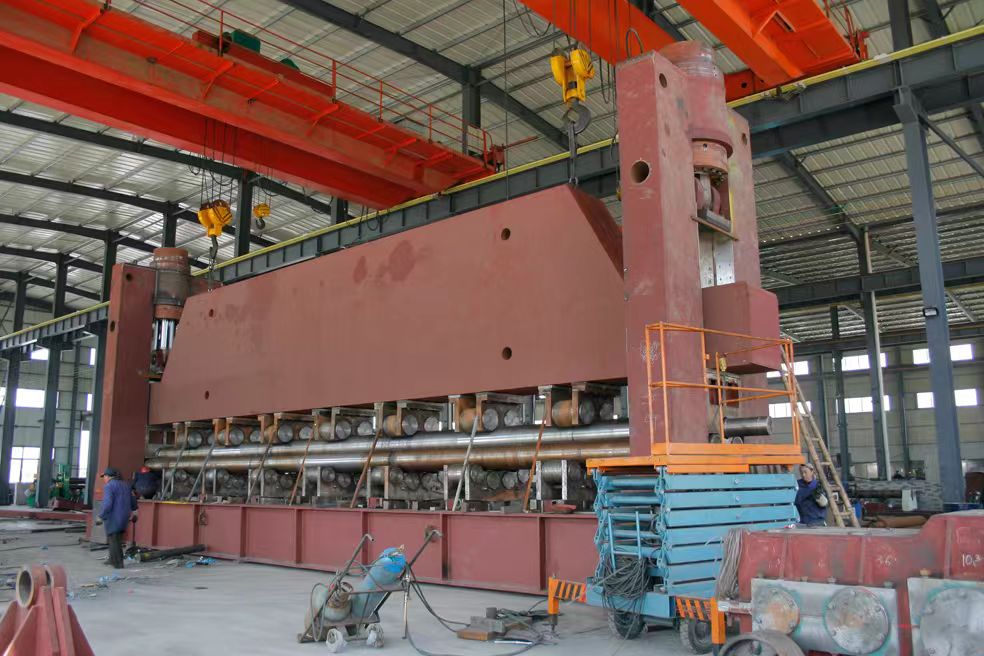 船用三辊卷板机